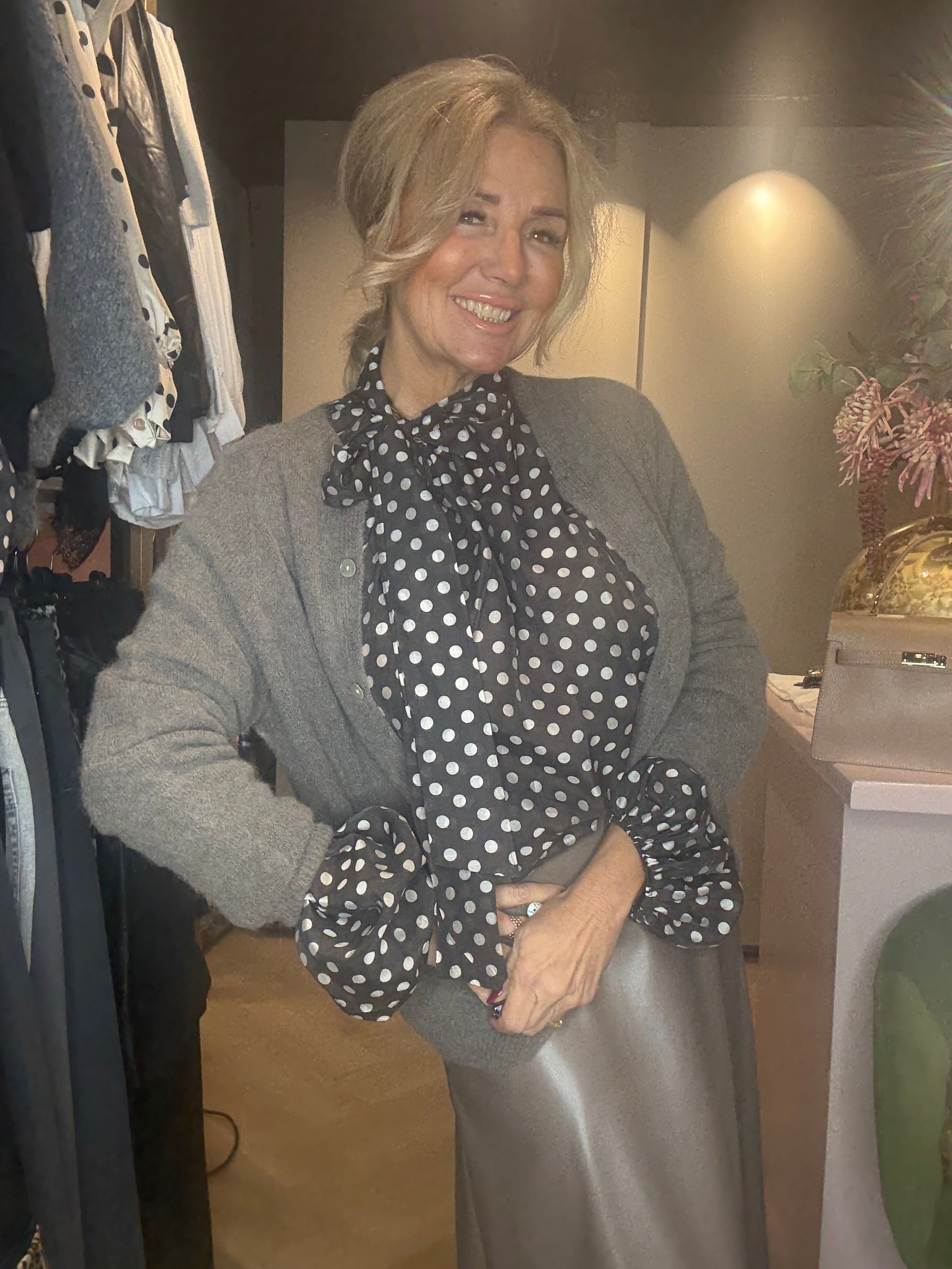 Vestje baby Alpaca Taupe